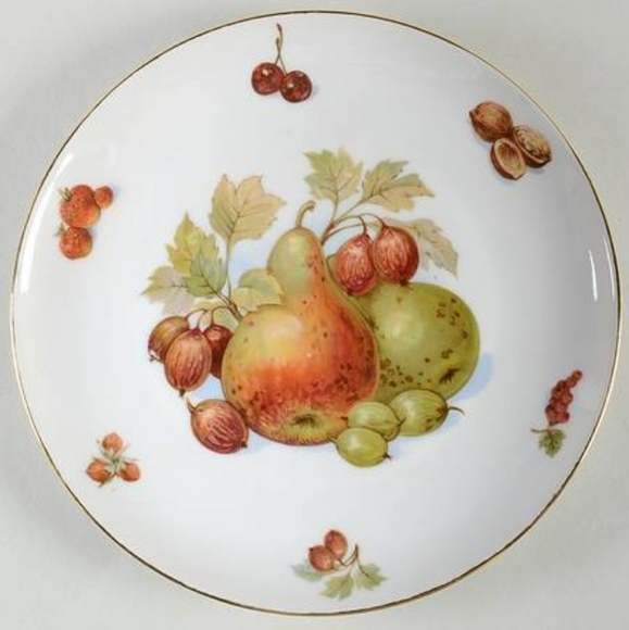 Bavaria-Fruit Design Salad Plates- Set 6 - Picture 6 of 9